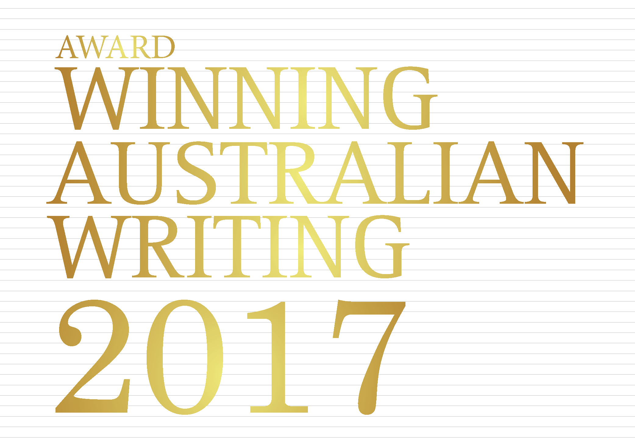 Award Winning Australian Writing 2017
